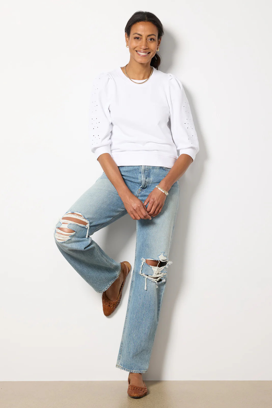 Rory Embroidered Sweatshirt - Image 2