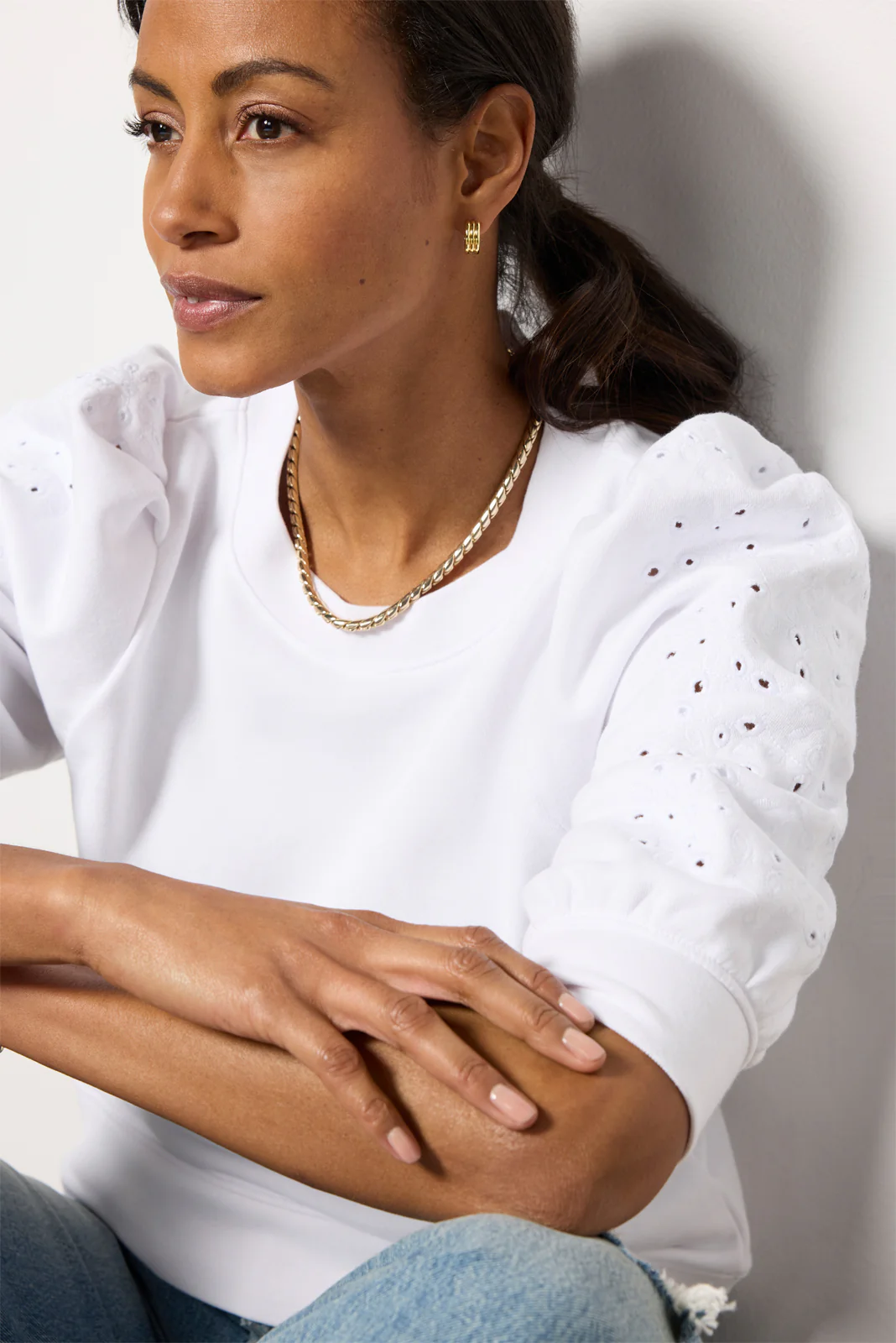 Rory Embroidered Sweatshirt - Image 3