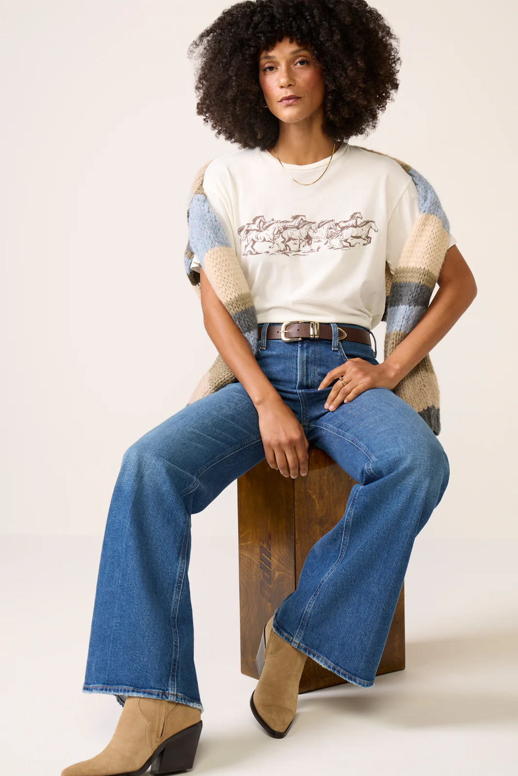 Running Horses Tee
