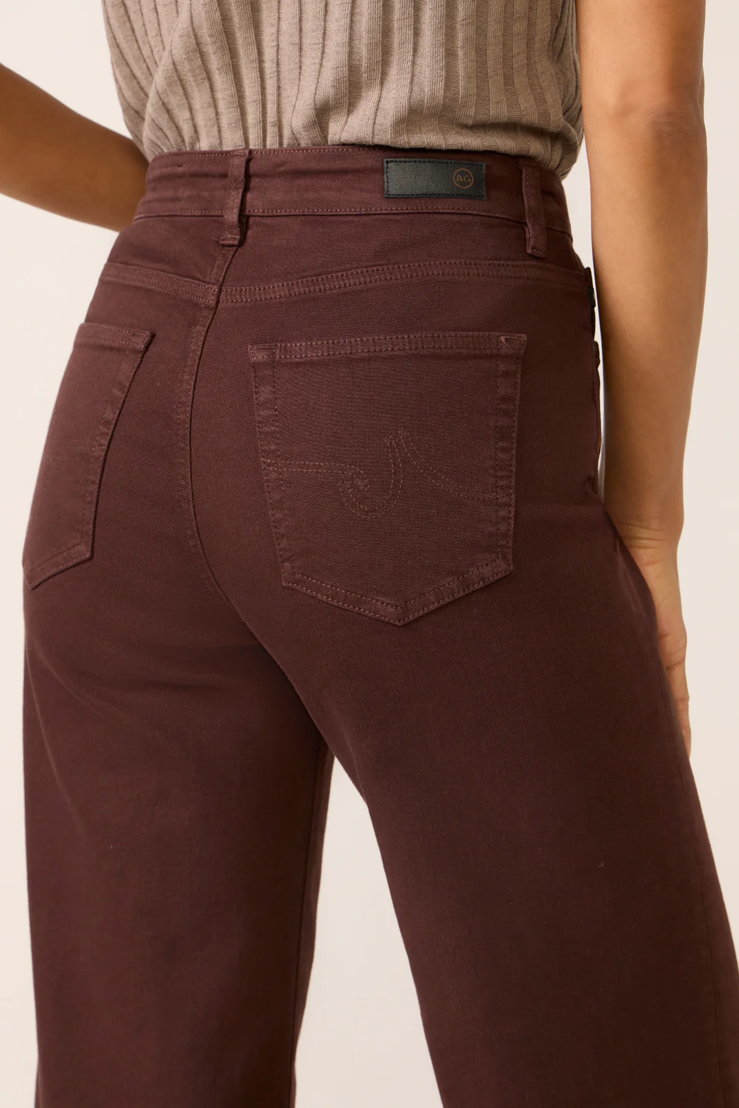 Saige Wide Leg Crop Jean - Image 3