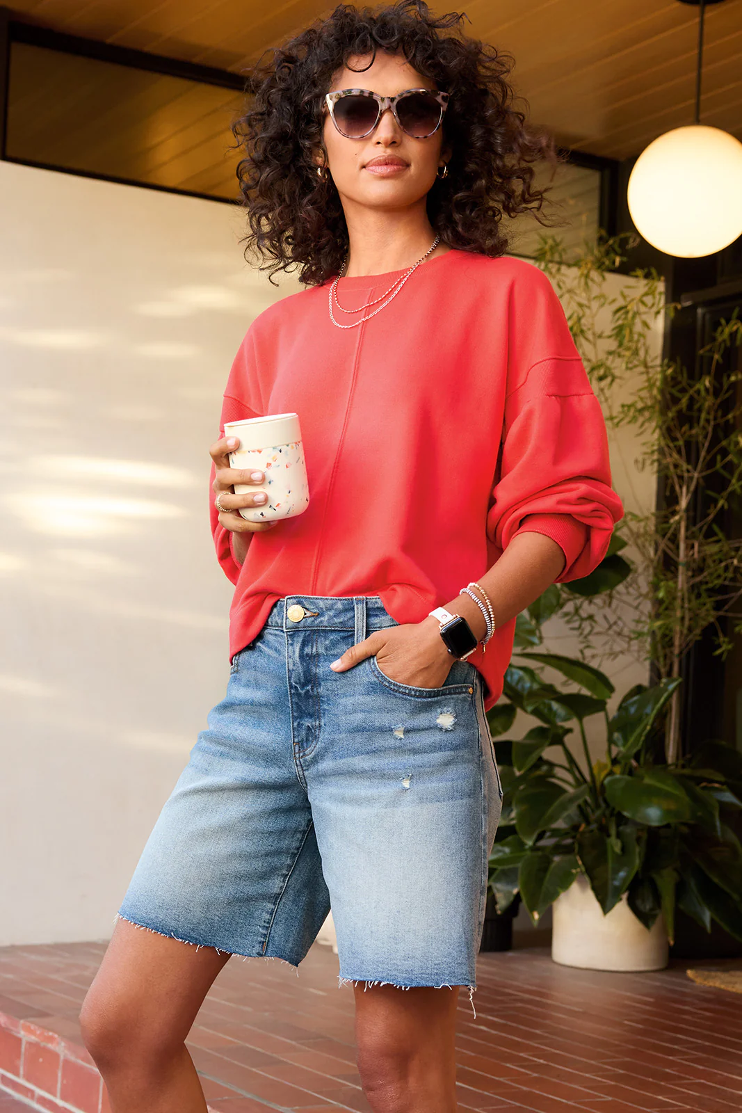 Samantha Puff Sleeve Sweatshirt - Image 7
