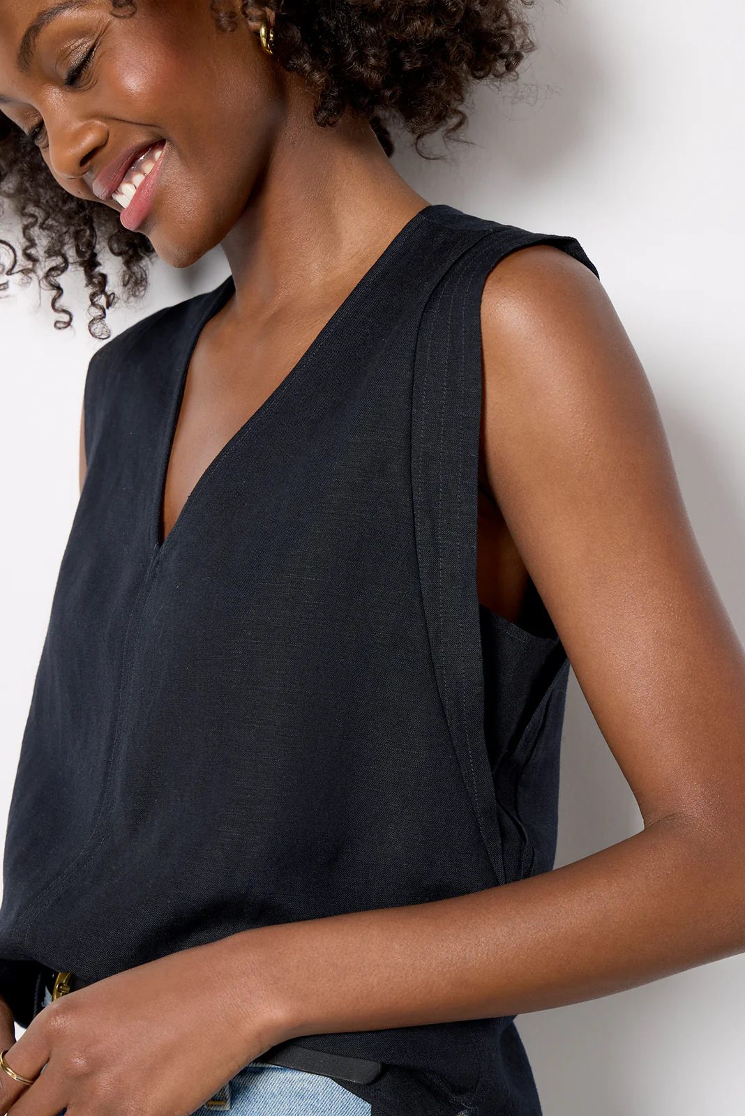 Sophia Linen Muscle - Image 2