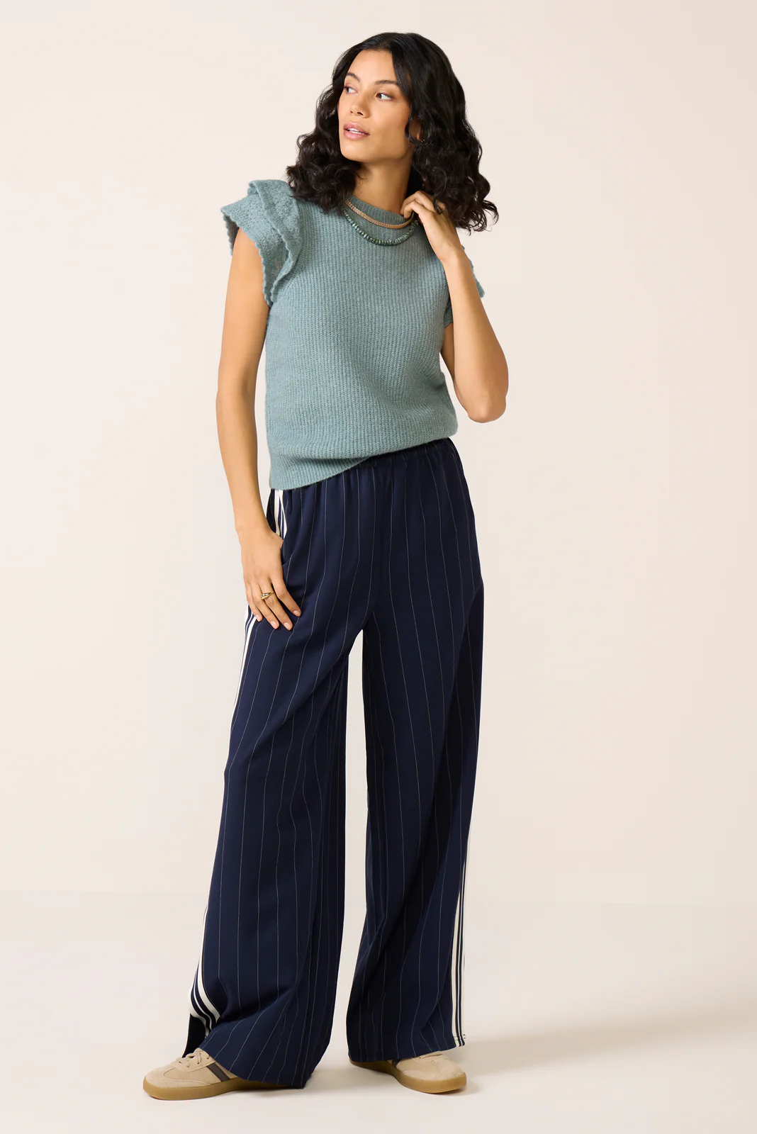 Stasia Flutter Sleeve Pullover - Image 5
