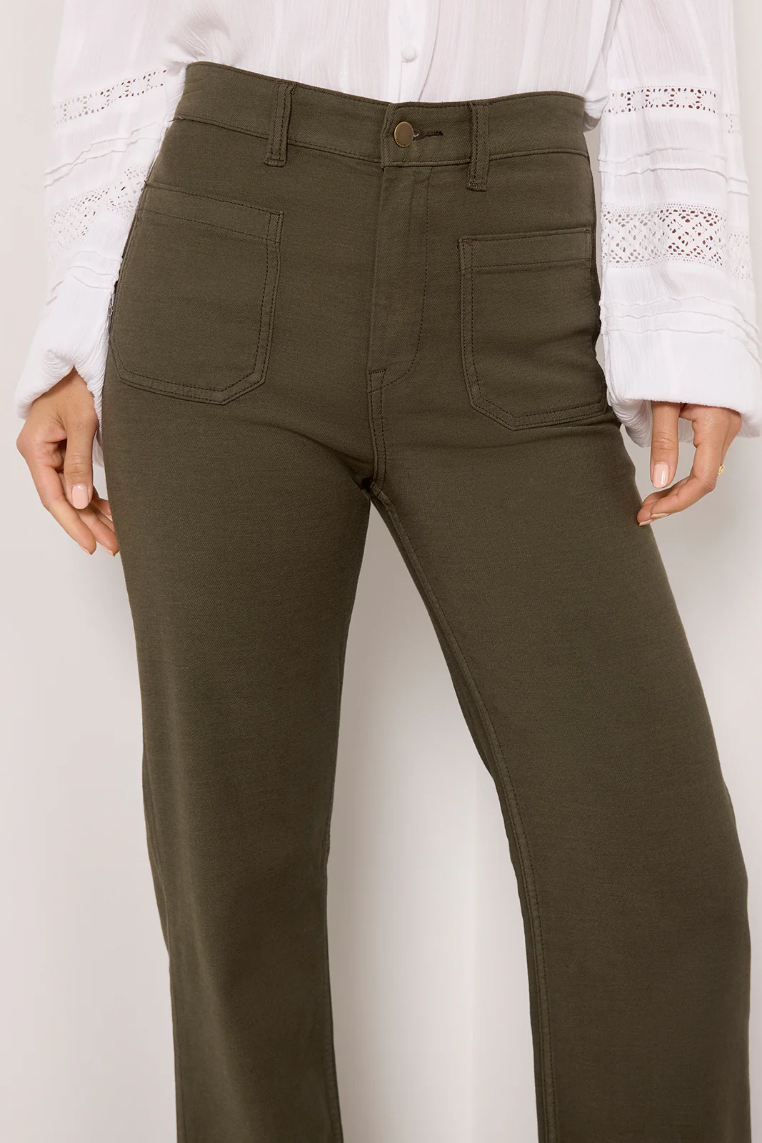 Stretch Terry Patch Pocket Pant - Image 2
