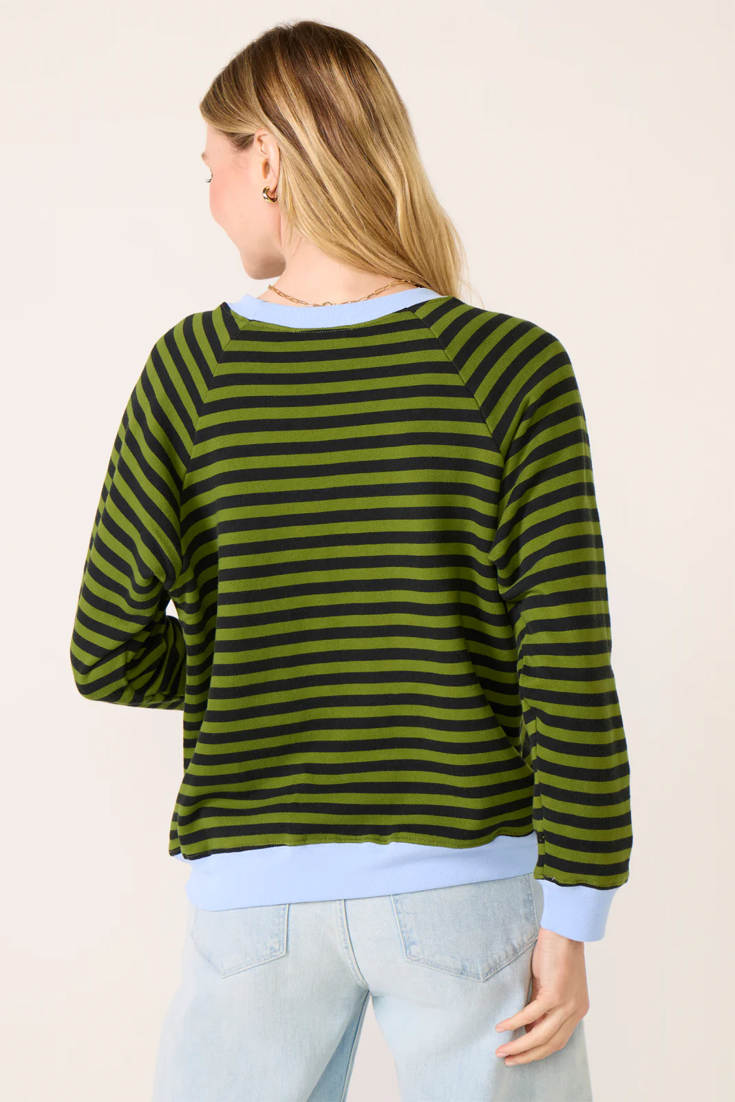 Stripe Vintage Sweatshirt - Image 3