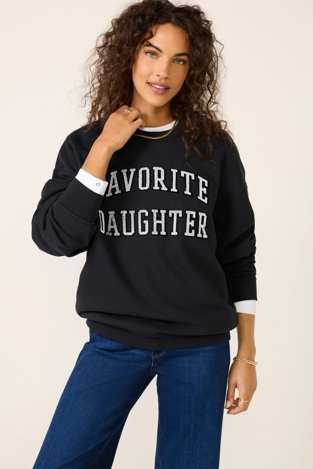 The Collegiate Embroidery Sweatshirt - Image 2