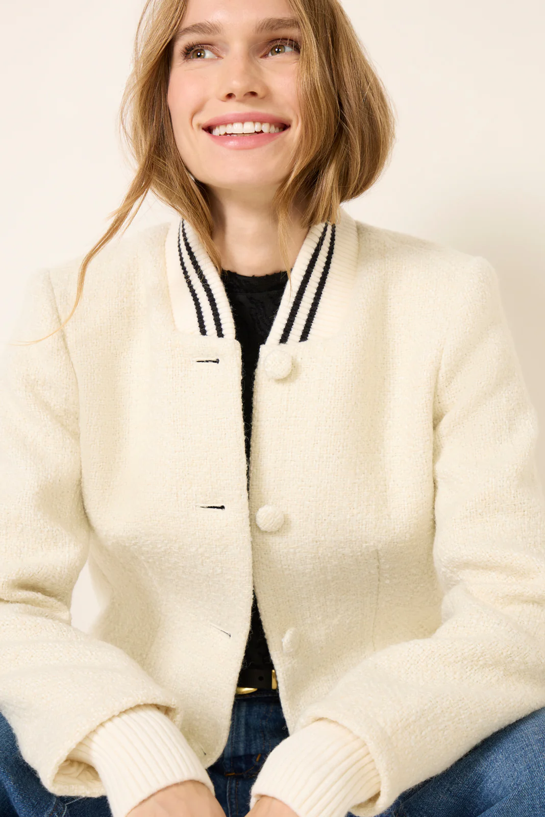 The Varsity Boucle Blazer - Image 5