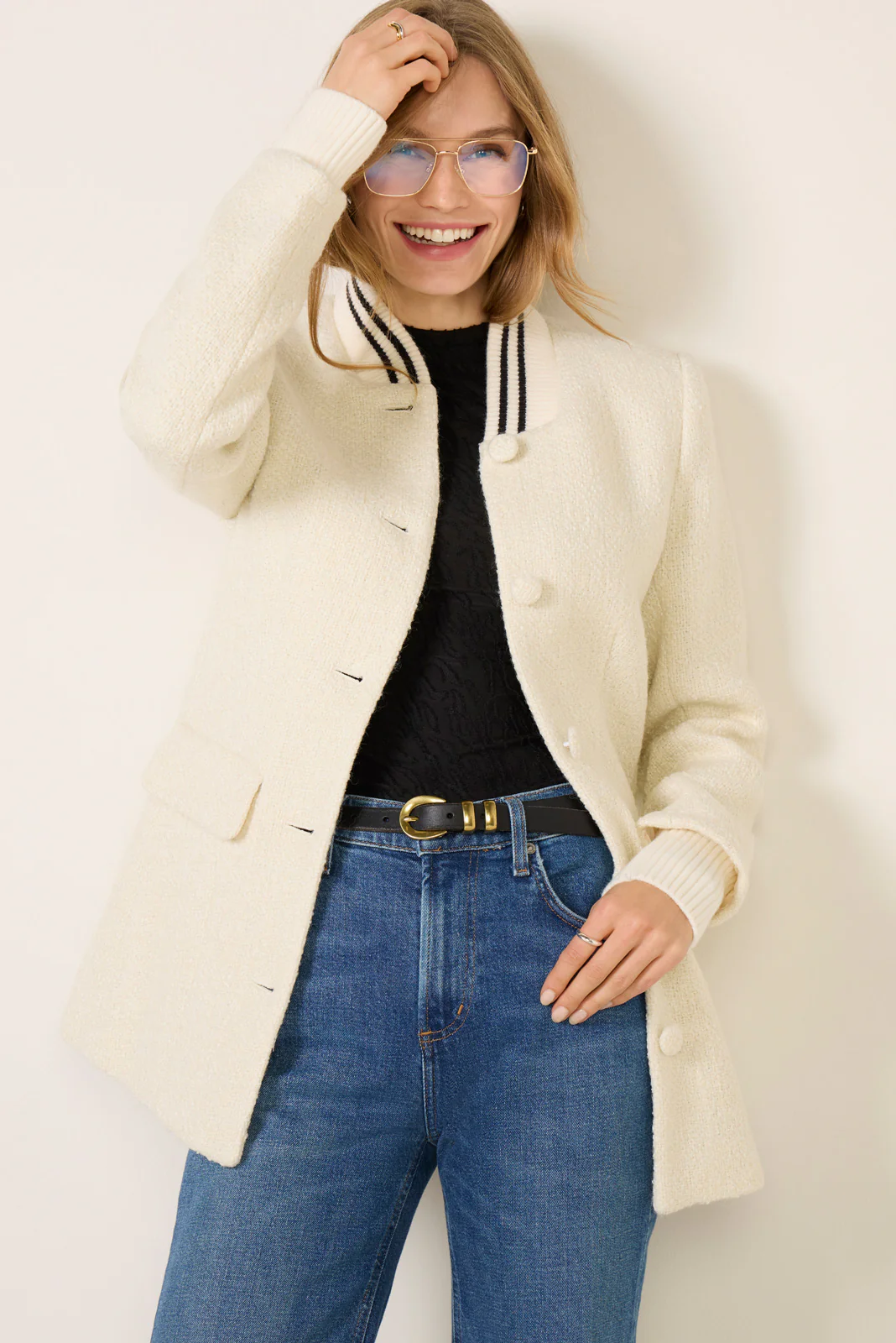 The Varsity Boucle Blazer - Image 6