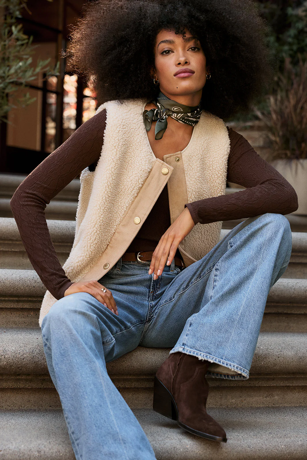 Tibi Scoop Mesh Top - Image 6