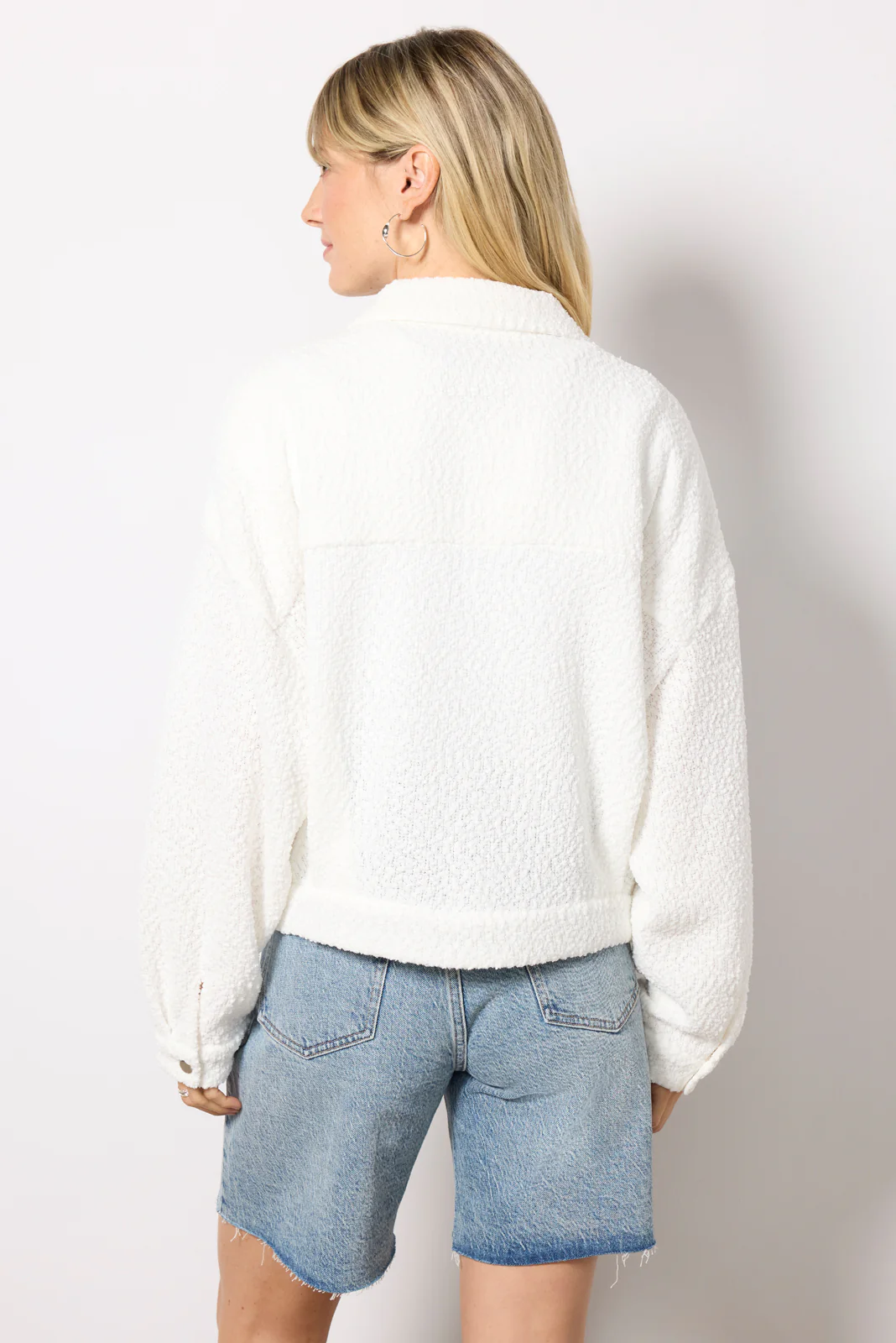 Trimmer Knit Shacket - Image 4