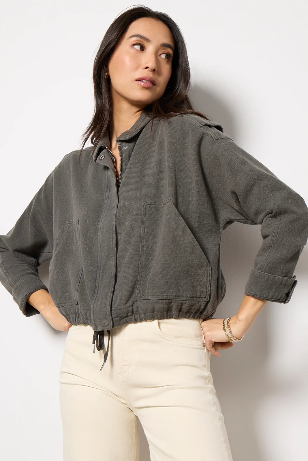 Washed Steel Jacket - Image 3
