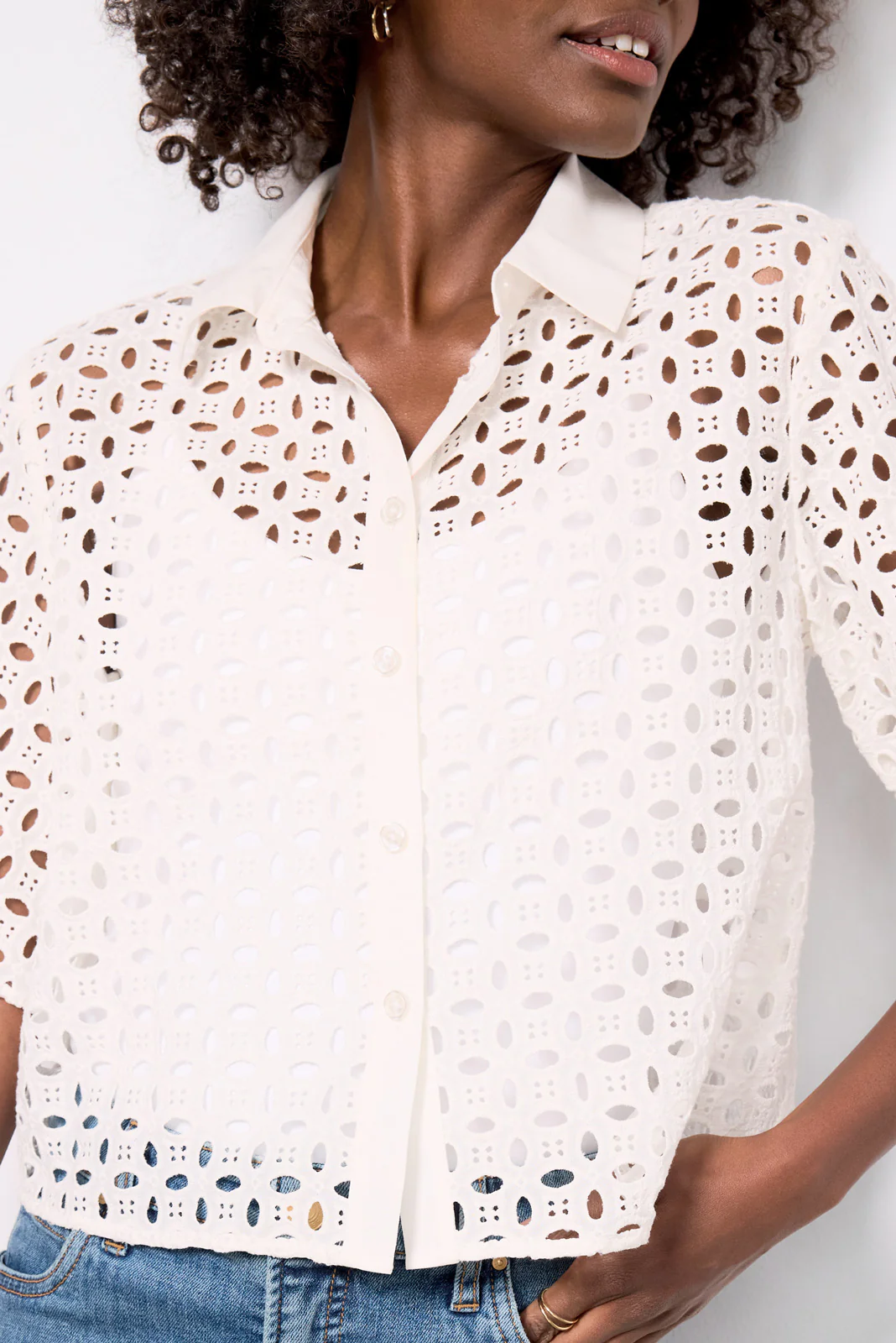 Willow Cutwork Shirt - Image 3